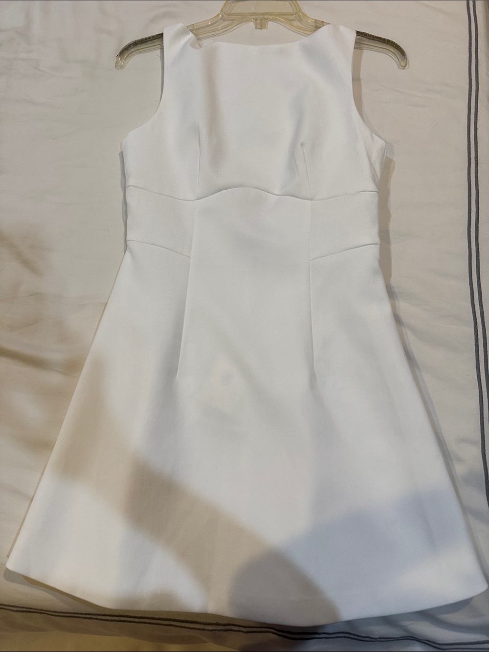 Peppermayo White Sleeveless Lower Back  Mini Dress NWT